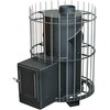 Levenhuk Malkomis kūrenama pirties krosnelė Kalvis PR3-SN, 10 kW, juoda
