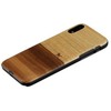 Juodas telefono dėklas iPhone XR, MAN&amp;WOOD Mustang