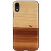 Juodas telefono dėklas iPhone XR, MAN&amp;WOOD Mustang