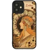 MAN Juodas dėklas iPhone 12 mini telefonui