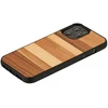 MAN & WOOD MAN&WOOD dėklas iPhone 12 Pro Max smėlio spalvos juodas