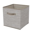 Domoletti BOXSTORAGE 30X30X30CM Pilkas TEXTILE