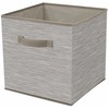 Domoletti BOXSTORAGE 30X30X30CM Pilkas TEXTILE