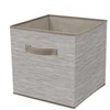 Domoletti BOXSTORAGE 30X30X30CM Pilkas TEXTILE