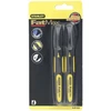 Marķieris Stanley 0-47-312, 12 cm, melna krās., 2 gab.