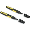 Marķieris Stanley 0-47-312, 12 cm, melna krās., 2 gab.