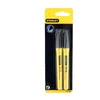 Žymeklis Stanley 0-47-316, 12 cm, juoda sp., 2 vnt.