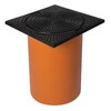 Maxpol Šulinio dangtis su vamzdžiu 400X400 Ø 315 mm, 1.5t