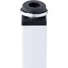 Baldų kojelė HAUSHALT FT-517, balta, 25×25×150 mm