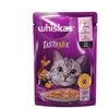 Konservuotas ėdalas katėms WHISKAS Tasty Mix, su lašiša ir morkomis, 85 g