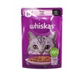 Konservuotas ėdalas katėms WHISKAS Adult, su lašiša, 85 g