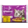 Konservuotas ėdalas katėms WHISKAS, su paukštiena, 4 x 85 g