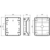 ETI Modulinis skydas ECH24PT-S, 24 modulių, IP65