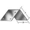 Montavimo kampas, 40 mm x 40 mm x 2 mm