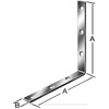 Montavimo kampas Vorman, 180 mm x 20 mm