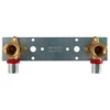 Tdm Brass Tdm_Brass Montažinė plokštė su presuojamom alkūnėm, D20-1/2″