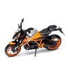 MSZ Lieto metalo KTM 1290 Super Duke R motociklo modelis, mastelis 1:12