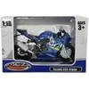 MSZ Motociklas SUZUKI GSR-R1000, 1:18