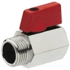 MT BALL VALVE MINI MF 3/8 Raudonas