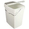 Okko Affek Design SQUARE BUCK WITH LID 31X30X40CM 25L WHT