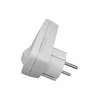 N_L Kištukas su jungikliu N&L, 3P, 16A, 250V, baltos spalvos