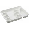 NHG Padėklas indams 33x26cm baltas
