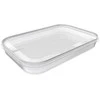 NHG Plastikinė dėžutė maistui užšaldyti Plast Team 1.5l/29.5x19x3.9cm Helsinki