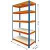 Haushalt Dymo STORAGE SHELF 210X160X50CM 400KG