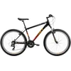 Dviratis Romet Rambler R6.0 2025 juodas-oranžinis-red-17" / M (Dydis: 17" / M)