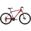 Dviratis Romet Rambler R6.2 2025 red-baltas-pilkas-17" / M (Dydis: 17" / M)