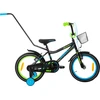 None Children's bicycle TABOU Rocket Alu, 18" juodas-mėlynas