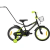 Dviratis Tabou Rocket CS 16 juodas-lime