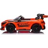 None Nežinomas Vaikiškas elektromobilis Mercedes AMG GT3, juoda/oranžinė