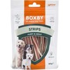 None BOXBY JUOSTELĖS ŠUNIMS 100 g - JUOSTELĖS ŠUNIUKAMS IR SUAUGUSIEMS ŠUNIMS, VIŠTIENAI IR ŽUVIMS,