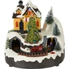 None Decoration Christmas village with LED ACJ000540. 16 x 15 cm