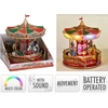 None Decoration Carousel with LED lighting. ABG102200