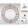None Decoration Ring with LED. AX5393600. D38 cm. juodas