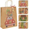 None Gift bag Kraft. 26 cm x 32 cm