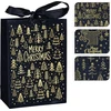 None Gift bag Velvet. 16 cm x 12 cm. juodas col.