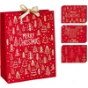 None Gift bag Velvet. 18 cm x 23 cm. red col.