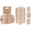 Party Deco Gift wrapping tape Natural. 0.1 cm x 2500 cm