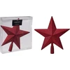 None Christmas medžio topper AVS103090. red. plastikas