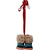 None Christmas Tree toy Boots. various colours. poliester