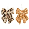 None Christmas Tree toy Decoris Bow. ruda