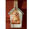 None Nežinomas Eglutės žaisliukas Decoris Owl, rudas, 10 cm