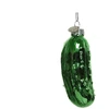 None Christmas Tree toy Decoris Pickle. žalias. glass