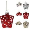 None Christmas Tree toy Domino. various colours