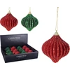 Formplastic Kalėdų eglutės žaisliukas ECE100730. raudonas/žalias. 8 cm