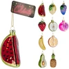 None Christmas Tree toy Fruit. various colours