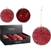 None Christmas Tree toy Glitter. red. expanded polystyrene eps